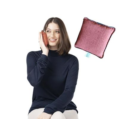 Aksobha Heating Pad Toothache & Rheumatic Pain Relief | Handmade Mini Herbal Hot & Cold Therapy Pack Microwaveable Ice Pad | in (Assorted Colours) Eco-Friendly, Reusable, Plastic & Chemical-Free