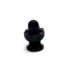 MAHANT JI Pure Siddha Black Marble Stone Shivaling or Shiva Lingam with Gangajal and Chandan from Kashi (Size 5.5 x 5.5 Cm) view 4