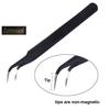 Armsol Stainless Steel Curved Tip Tweezer, Anti-static ESD Tweezers with Non Magnetic Tips for Electronics Repair, Soldering, Crafting and Jewelry view 4