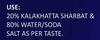 MAI Kala-Khatta Sharbat 500 ML view 4