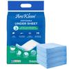 AroKleen Premium Underpads Large (90 X 60Cm) 10 Hrs Absorption Protection | 10 Units | 5 Layered Leak Proof Technology | 100 % Water Proof & Non Slip-Pack of 1 view 1
