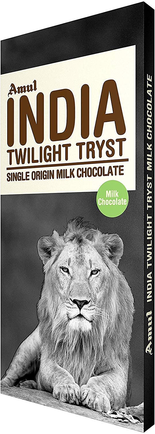 Amul India Milk Chocolate (Pack of 2),125 Grams