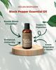 Heilen Biopharm Black Pepper (Piper nigrum) Essential Oil For Aromatherapy - 50 ml Bottle Pack of 1 view 3