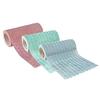 Fabby Non-Woven Kitchen Towel Roll Reusable and Washable Fabric Kitchen Wipes Pack of 5 (9x8, 60 pulls each, Multi) view 2