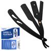Aethland Professional Barber Straight Edge Razor Blade for Men, Barber Razor Kit with 100 Pack Replacement Blades Salon Quality view 1