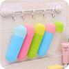 Prachit Anti Bacterial Toothbrush Container // Tooth Brush Caps // Toothbrush Cover Case // Toothbrush Holder for Outdoor Travel (Pack of 3) (Multi Color) (3) view 2