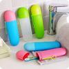 Prachit Anti Bacterial Toothbrush Container // Tooth Brush Caps // Toothbrush Cover Case // Toothbrush Holder for Outdoor Travel (Pack of 3) (Multi Color) (3) view 3