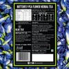 BLUE TEA - Butterfly Pea Flower Tea - 60gm - 120+ Cups | Aparajita - Shankhpushpi | ANTIOXIDANT RICH | Herbal Tea - Flower Based - Detox Tea - Caffeine Free | Zipper Pack view 3