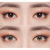 OLENS Daily Color Contact Lens - 1Day Coloured Contact Lens (Daily Disposable / 10 Pcs) - Russian Smoky Olive view 4