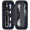 Toothbrush Travel Case Compatible with Oral-B Pro 1000, 2000, 3000, 3500, 1500/ for Philips Sonicare ProtectiveClean 4100 5100 Electric Toothbrush with Mesh Pocket for Accessories - Black (Bag Only) view 1