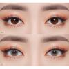 OLENS Daily Color Contact Lens - 1Day Coloured Contact Lens (Daily Disposable / 10 Pcs) - Russian Smoky Grey view 4