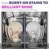 Arnigo Gold Dishwasher Tablets for Outstanding Cleaning, Contains Rinse Aid & Shiner, Phosphate Free, Corrosion Protection, for Crystal Clear and Haze-free Shine, Dishwasher Friendly- 30 Tablets view 3