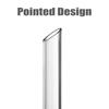 ALINK Reusable Glass Boba Straws, 14mm Extra Wide Clear Smoothie Straws for Bubble Tea, Pack of 4 with 1 Case and 2 Brush view 3