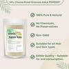 Khadi Omorose Amla Powder for Hair Growth, Skin, Drinking and Eating (100g),Pure & Natural,100 Grams { Zipper Pouch } view 3