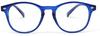 Eyewear Stylez Bifocal Reading Glasses For Men Bifocal Reading Glasses For Women 1.00 1.25 1.50 1.75 2.00 2.25 2.50 2.75 3.00 Round Blue (Distance Plano/Reading + 2.25, Without Anti Glare) view 4