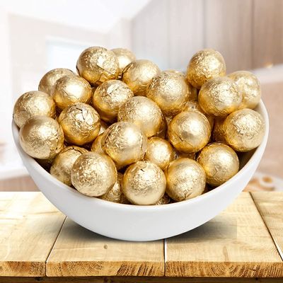 BIG BOX-GOLDEN WRAP Aluminum Foil Square Candy Sweet Chocolate Confectionery Wrapping Paper