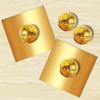 BIG BOX-GOLDEN WRAP Aluminum Foil Square Candy Sweet Chocolate Confectionery Wrapping Paper view 2