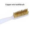 3DINNOVATIONS 3D Printer Nozzle Cleaning Copper Wire Toothbrush Tool Copper Brush Handle Hot Bed Cleaning Toothbrush (1Pc) view 2