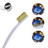 3DINNOVATIONS 3D Printer Nozzle Cleaning Copper Wire Toothbrush Tool Copper Brush Handle Hot Bed Cleaning Toothbrush (1Pc) view 3