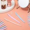 60 Pack Facial Dermaplaning Tool, Face Razors for Women's Hair Removal, 6-Inch Shavers Bulk Set in 3 Colors view 2