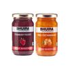 Bhuira|All Natural Jam Strawberry Preserve & Three Fruit Marmalade-240g Each|No Added Sugar|No Added preservatives |No Artifical Color Added |Pack of 2 view 1
