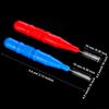 50 Piece Interdental Brush Toothpick Dental Tooth Flossing Head Braces Oral Dental Hygiene Interdental Brush Dental Flosser Toothpick Cleaners Tooth Cleaning Tool (Red, Blue) view 2
