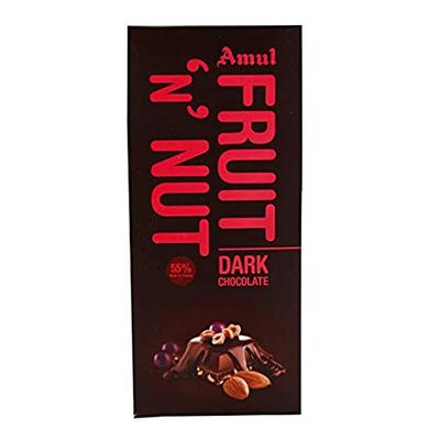 Amul Friut N Nut, 150Gm (Pack of 2), Chocolate