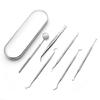 boxoon Dental Tools Set Portable 6PCS Rustproof Stainless Steel Professional Lightweight Dental Hygiene Kit Oral Care Kit Lightweight view 3