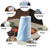 Mishrit Reusable Microfiber Cleaning Wipes Roll Kitchen Tissue Towel Roll Washable, Multipurpose Absorbent Microfiber Cleaning Wipes Roll (Pack of 3). view 2