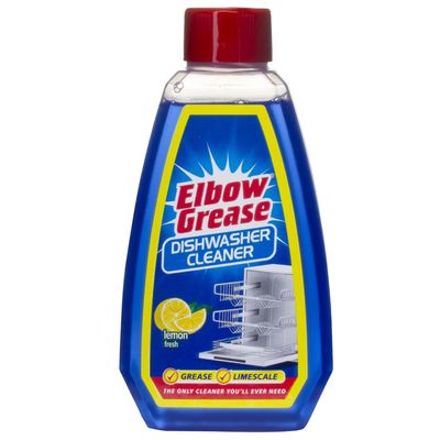 Elbow Grease Dishwasher Cleaner 250ml, Blue