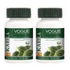 Vogue Wellness Karela Tablets Regulates Purifies Blood Gives Healthy Clear Skin Manage Healthy Sugar Levels - 60 Tablets Pure Herbal - pack of 2 view 1