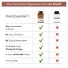 Herb Essential Gokshura (Tribulus Terrestris) 500 MG, 120 Tablets | Helps To Support Energy & Strength for Men & Women view 3