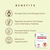 AMBIC DEEKSHANT Thyroid Ayurvedic Medicine for Hypothyroidism - 60 Tablets, Contains Goodness Of Organic Selenium, Ashwagandha Ksm 66, Zinc, Haldi & Mulethi makes it Best Thyroid Supplement view 3