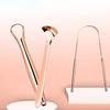 CACAZI 3PCS Tongue Scraper Set Portable Sturdy Washable Rustproof Tongue Cleaner Tongue Fresher Sturdy Rustproof view 3