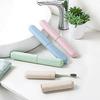 CACAZI 4PCS Travel Toothbrush Case Portable Lightweight Nonslip Universal Toothbrush Storage Case Women Men Kids view 2
