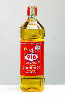 916 AGMARK Chekku Groundnut Oil 1 Litre