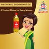 916 AGMARK Chekku Groundnut Oil 1 Litre view 3