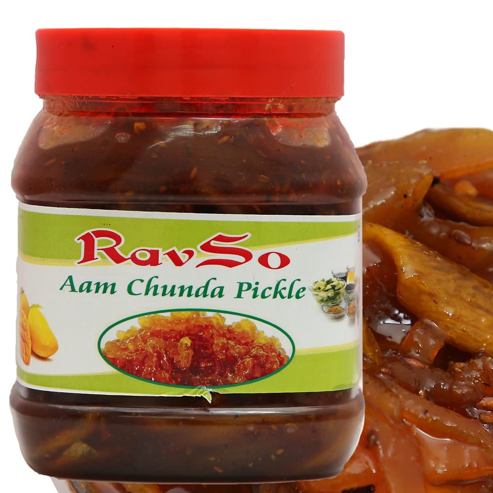 Advait Indian and Home Made Natural Farm Fresh Indian Aam Chunda Pickle(1 KG)