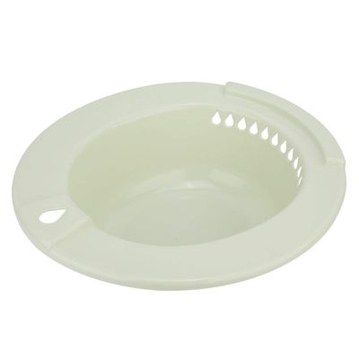 Edge Thickening Care Basin, Anti-Spilling Perineal Hanging Hole Design Sitz Bath, Pregant Elderly for Hip Cleaning Postoperative Care(Green)