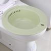Edge Thickening Care Basin, Anti-Spilling Perineal Hanging Hole Design Sitz Bath, Pregant Elderly for Hip Cleaning Postoperative Care(Green) view 2