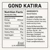 Forest Found Wild Gond Katira 900 gm| Tragacanth Gum, Kathila Gum, Katira Gondh | Prevents Heat Stroke, High Cooling Properties Herbal Food | 100% Natural, Not Cultivated view 2