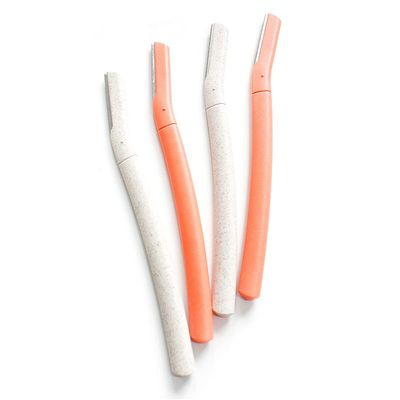 Facial Razor, Eyebrow Trimmer Chaosss &. Professional Exfoliating Dermaplaning Tool, Peach Fuzz Shaver and Multipurpose Home Skin Care for Women and Men (Pack of 4)