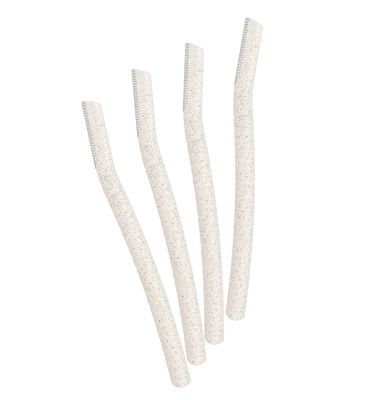 Facial Razor, Eyebrow Trimmer Chaosss &. Professional Exfoliating Dermaplaning Tool, Peach Fuzz Shaver and Multipurpose Razor Home Skin Care for Women and Men (Pack of 4)