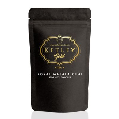Ketley Gold Tea - Masala Chai, 1kg | Assam Tea Granules with Natural Spices