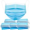 GIRIRAJ MART Non woven fabric and 3 layer pollution face dust surgical disposable mask with Nose Pin - Pack of 100 view 1