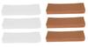 ayushicreationa Non-Woven Wax Strip for Face Legs Upper-lips Hair Removal Waxing Strips Facial Body Epilating Strips (White and Brown Combo Set) (Pack of 200) view 1