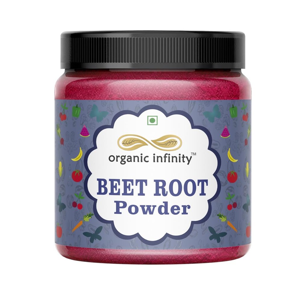 Organic Infinity Beet Root Powder | Dietary Fiber | - 200 GM by Organic Infinity