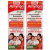 AIMIL Amyron Syrup - 200ml (Pack of 2) | Enriched with Vitamins & Mineral Rich Herbs for Men & Women of All Ages | Reduces Tiredness & Fatigue | Improves Haemoglobin Level view 1