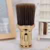 Hair Cleaning, Shaving Brush, Multifunctional Beard Shaving Shop Barber Hair Cutting(Golden) view 3