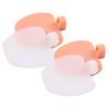 ARTIBETTER 4 Pairs Metatarsal Pads Silicone Forefoot Pad Ball of Foot Cushions Soft Gel Ball of Foot Pads for Hammer Toe, Rapid Pain Relief view 1
